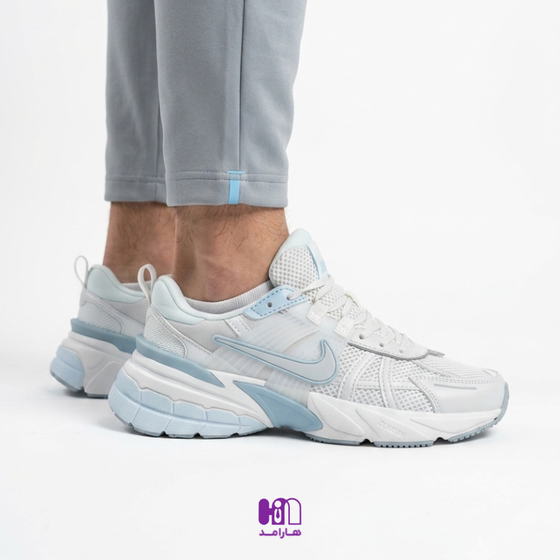 کتونی نایک وی تو کی ران سفید آبی ( Nike V2K Run ) کتونی نایک وی تو کی ران سفید آبی ( Nike V2K Run )