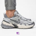 کتونی نایک وی تو کی ران طوسی نقره ای ( Nike V2K Run )