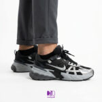 کتونی نایک وی تو کی ران مشکی نقره ای ( Nike V2K Run )