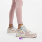 کتونی زنانه نایک ایر جردن 1 (IV3219-161) ( Nike Air Jordan 1 Low Soft Pink )