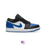 کتونی نایک ایر جردن 1 رویال تو (553558-140) (Nike Air Jordan 1 Low Royal Toe)