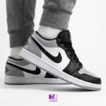 کتونی نایک ایر جردن 1 شادو تو (553558-052) (Nike Air Jordan 1 Low Shadow Toe)