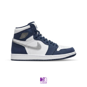 کتونی ساقدار نایک ایر جردن 1 میدنایت نیوی (DC1788-100) (Nike Air Jordan 1 High Midnight Navy)