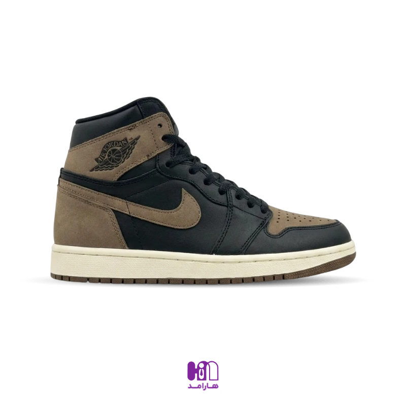 کتونی ساقدار نایک ایر جردن 1 پالومینو (DZ5485-020) (Nike Air Jordan 1 High OG Palomino)