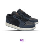 کتونی نایک ایر جردن 1 اسنیک اسکین (FJ5478-010) ( Nike Air Jordan 1 Low Snakeskin )