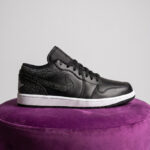 کتونی نایک ایر جردن 1 بلک الفنت (FB9907-001) (Nike Air Jordan 1 Low Black Elephant)