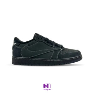 کتونی نایک ایر جردن 1 تراویس اسکات بلک فانتوم (DM7866-001) (Nike Air Jordan 1 Low Travis Scott Black Phantom)